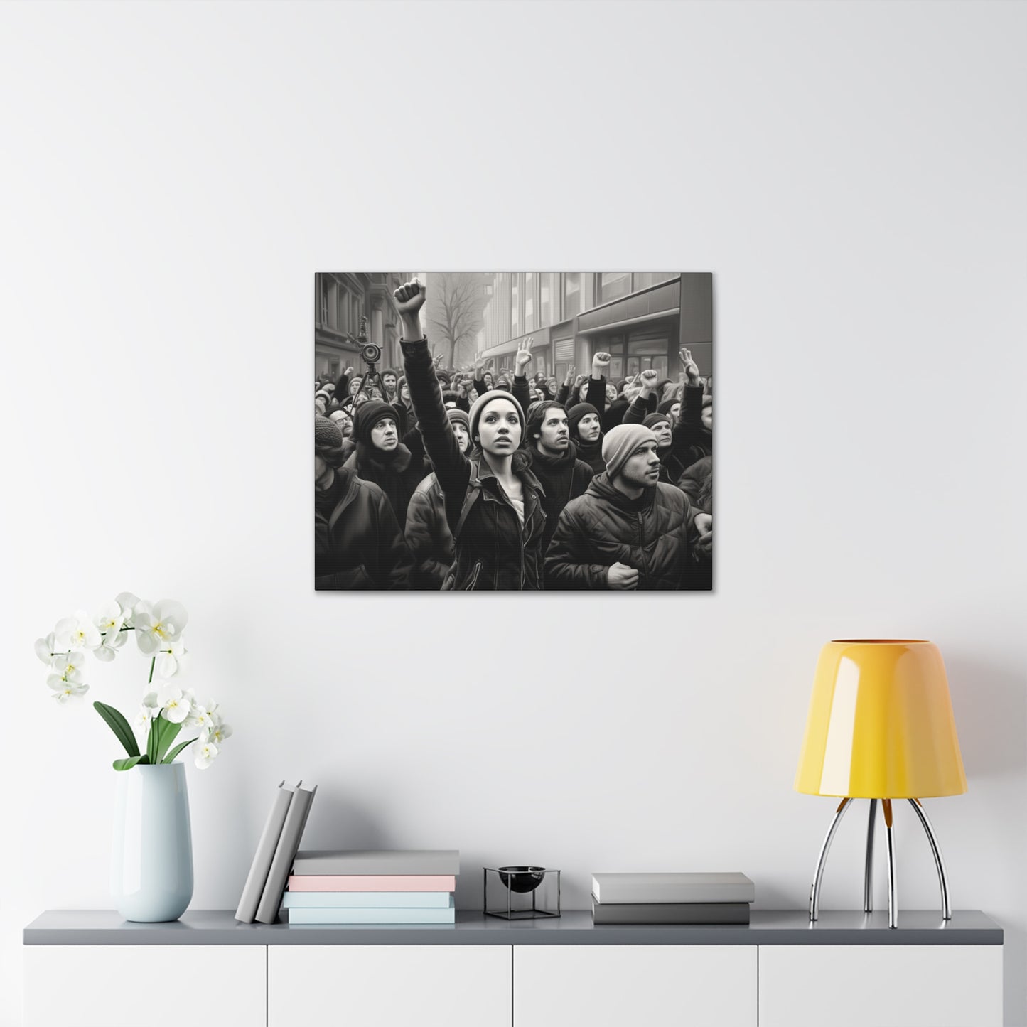 Protest Canvas Art