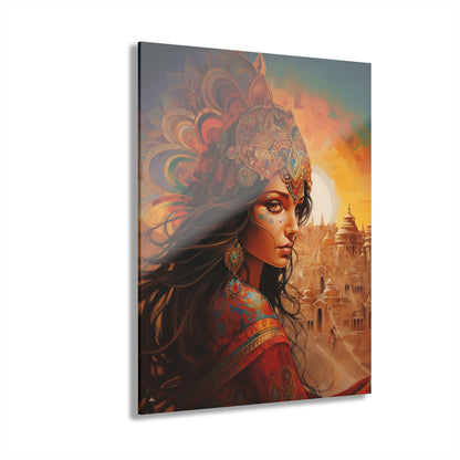 Desert Princess, People Concept Style, Acrylic Wall Art