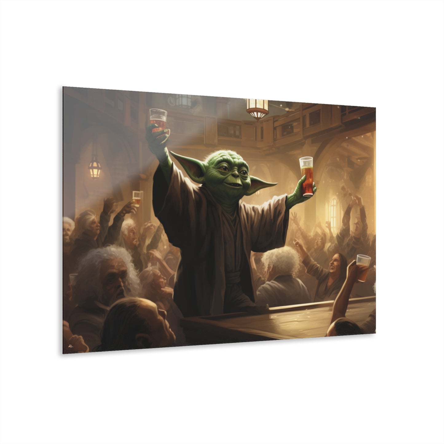 Force Party, Pop Culture, Funny, Concept Style, Acrylic Wall Art