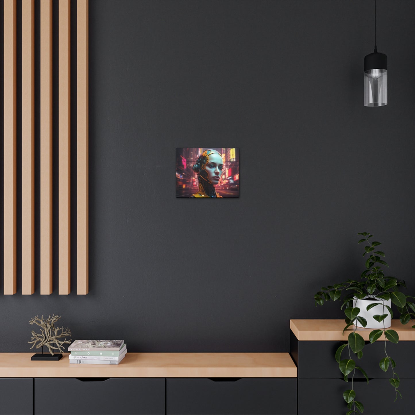 Fashion Bot Canvas Art