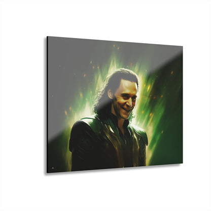 Glorious Purpose, Loki, Marvel Color Splash, Concept Style, Acrylic Wall Art