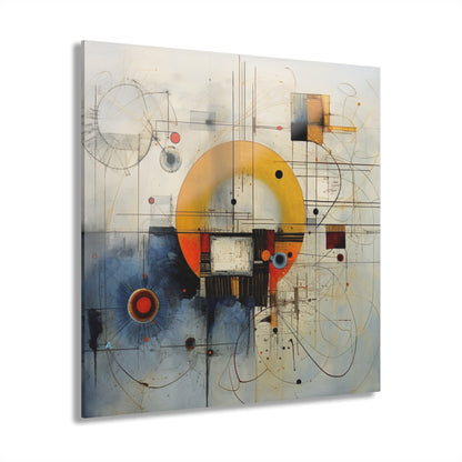 Geometry Reimagined, Abstract Concept, Acrylic Wall Art