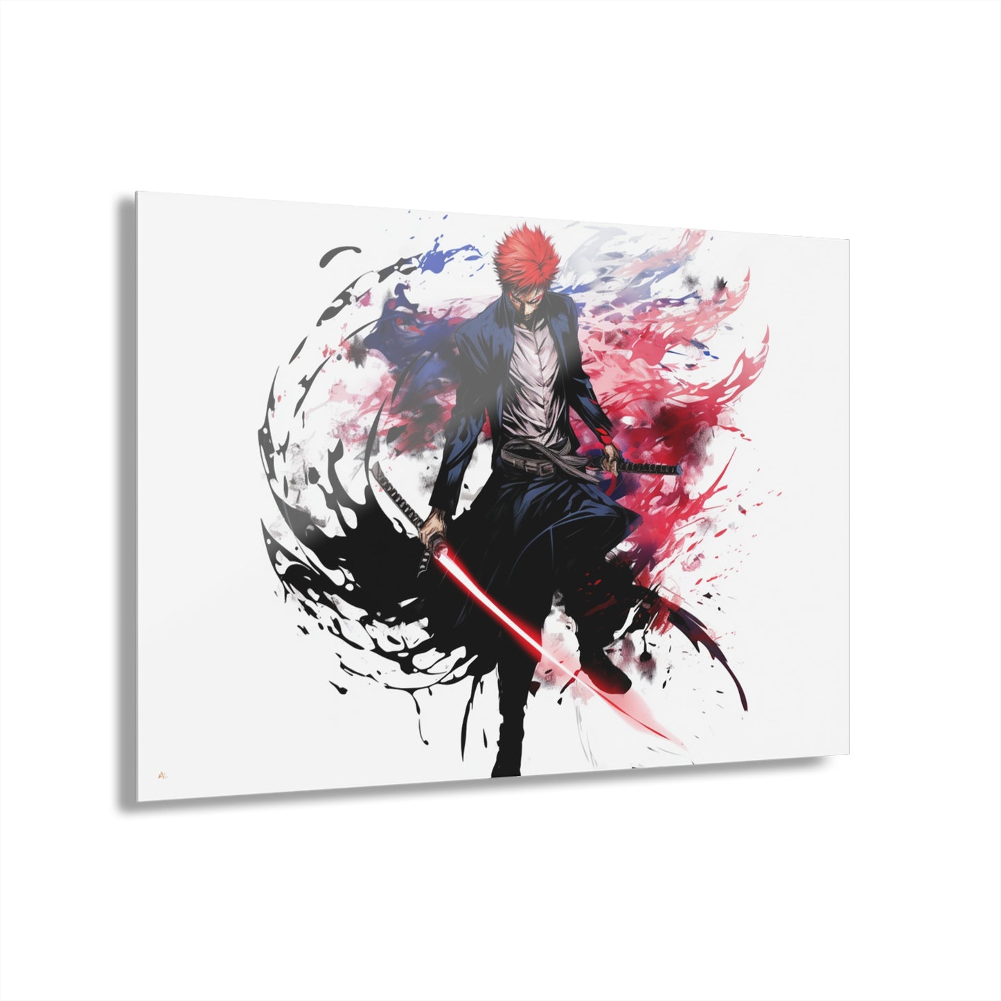 Saber Blade (Enzo), Anime, Color Splash, Concept Style, Acrylic Wall Art