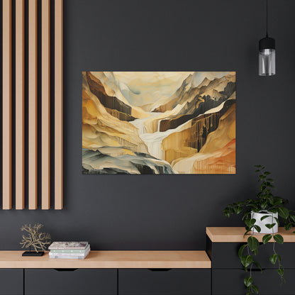 Mountain Range Canvas Art