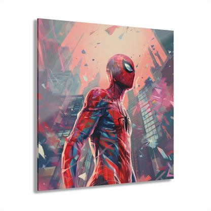 Spidey, Marvel Color Splash, Concept Style, Acrylic Wall Art