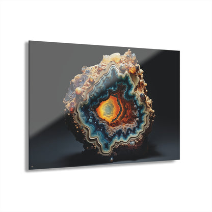 The Eye Geode, Abstract, Concept, Acrylic Wall Art