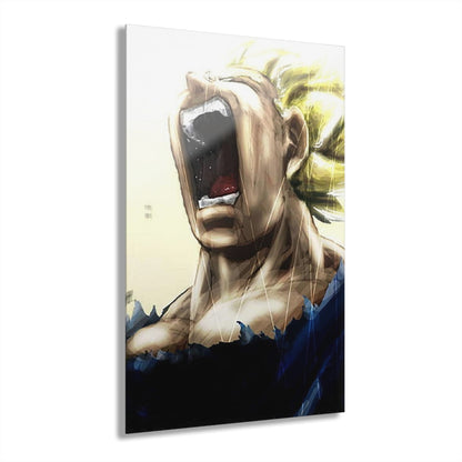 Vegeta's Sacrifice, Style, Concept, Acrylic Wall Art