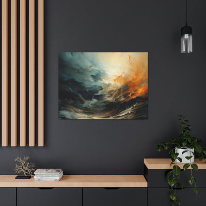 Fire storm Canvas