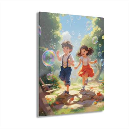 Bubble Adventure, Child's Room, Concept Acrylic Wall Art