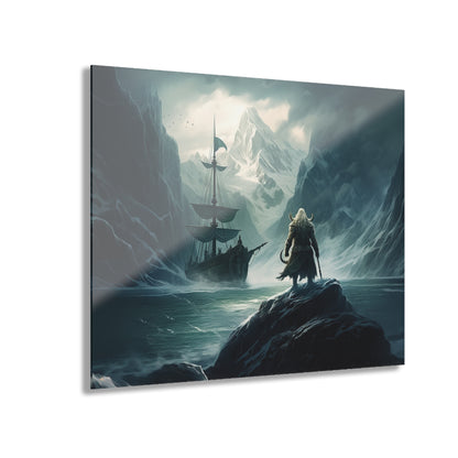 Norse Viking, Mythology, Original Concept Style, Acrylic Wall Art