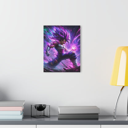 Ultra Ego Vegeta 3, Dragonball Fan Concept Style, Acrylic Wall Art