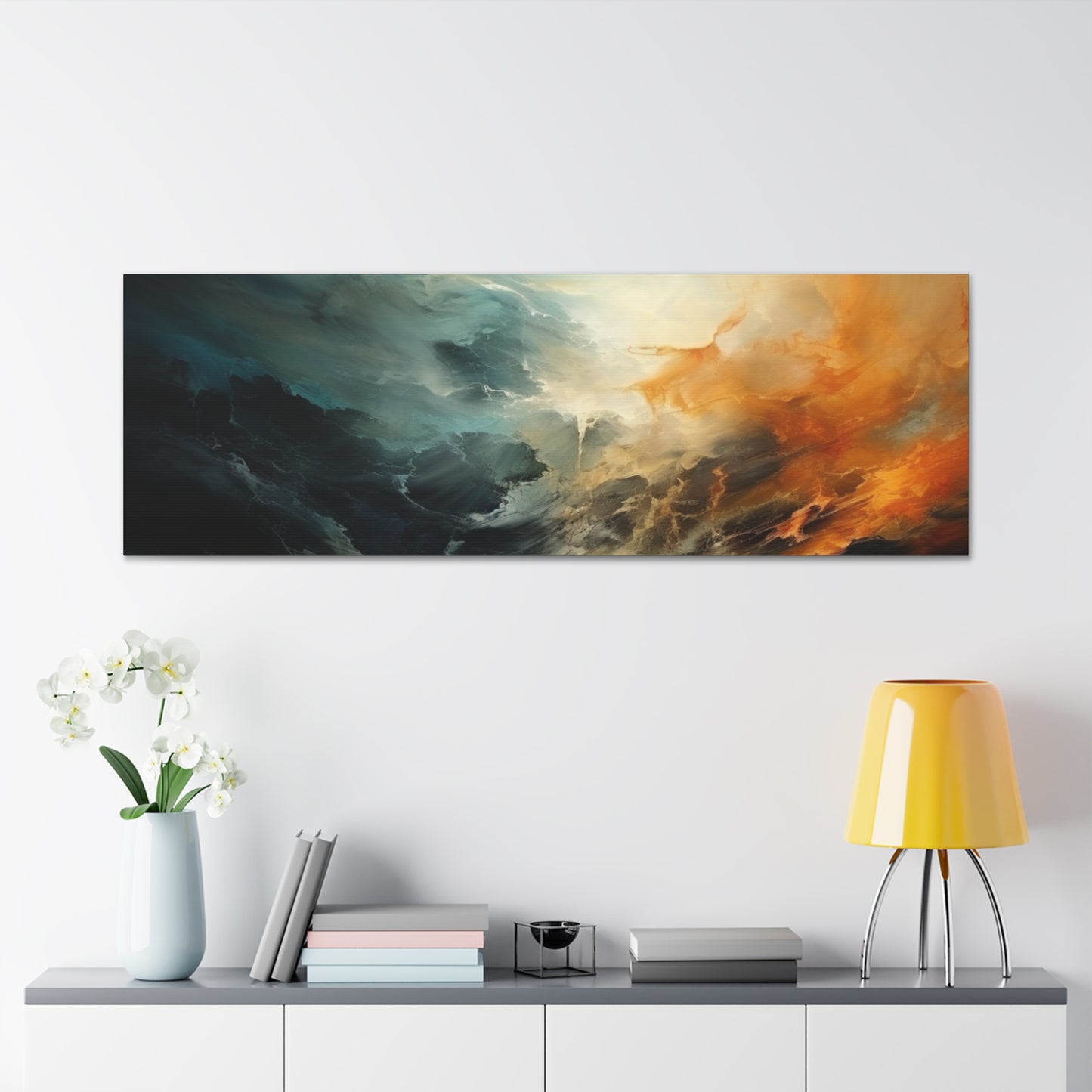 Fire storm Canvas