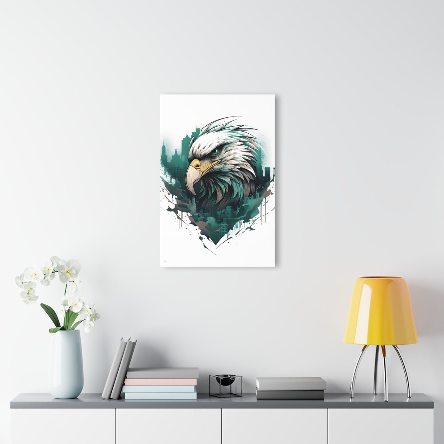 Eagle's Ascent, Philadelphia, Football, Fan Concept Style, Acrylic Wall Art