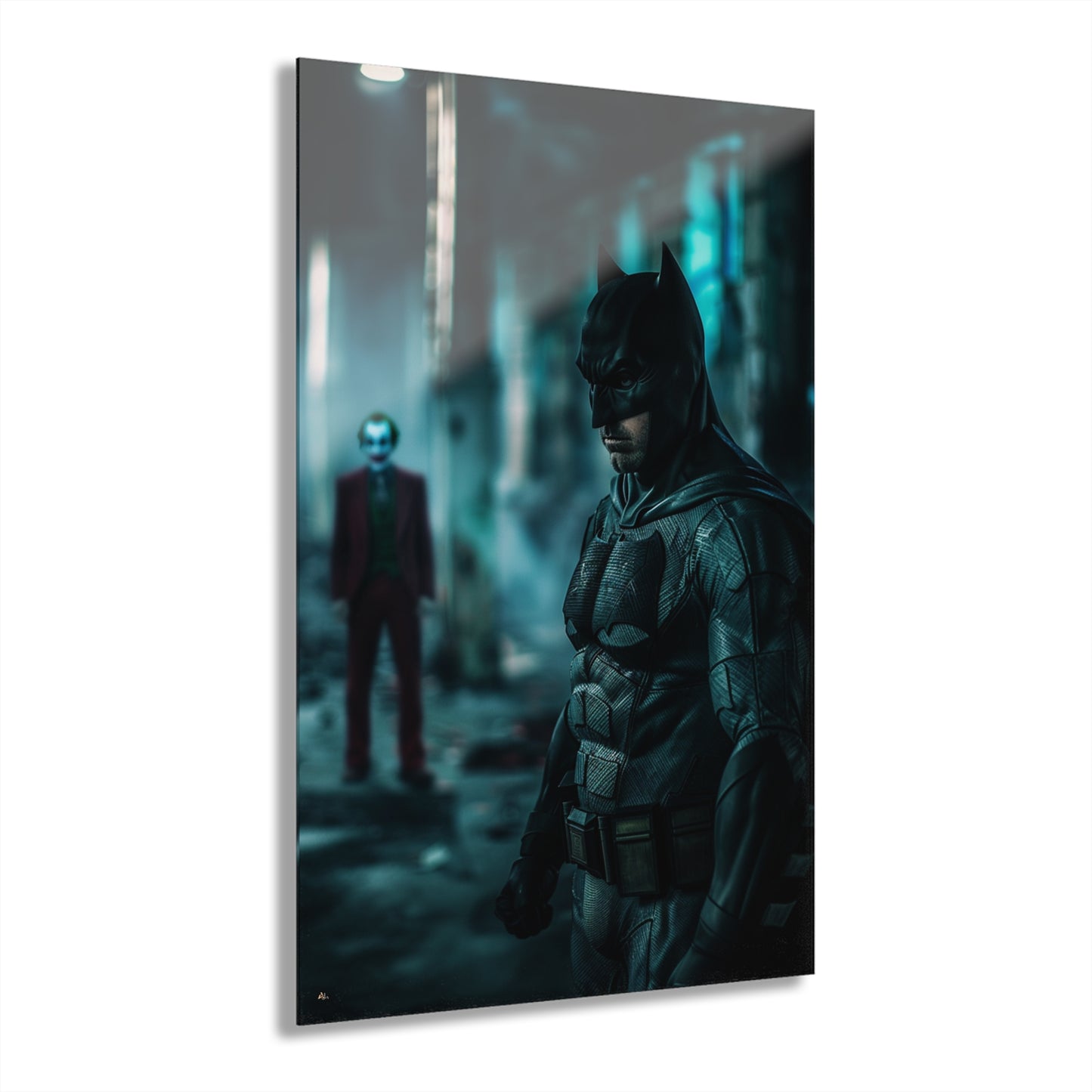 Watch your back, Fan Concept Style Batman, Acrylic Wall Art