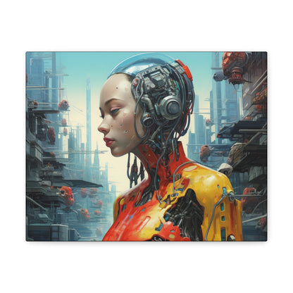 Pretty AI Canvas Art