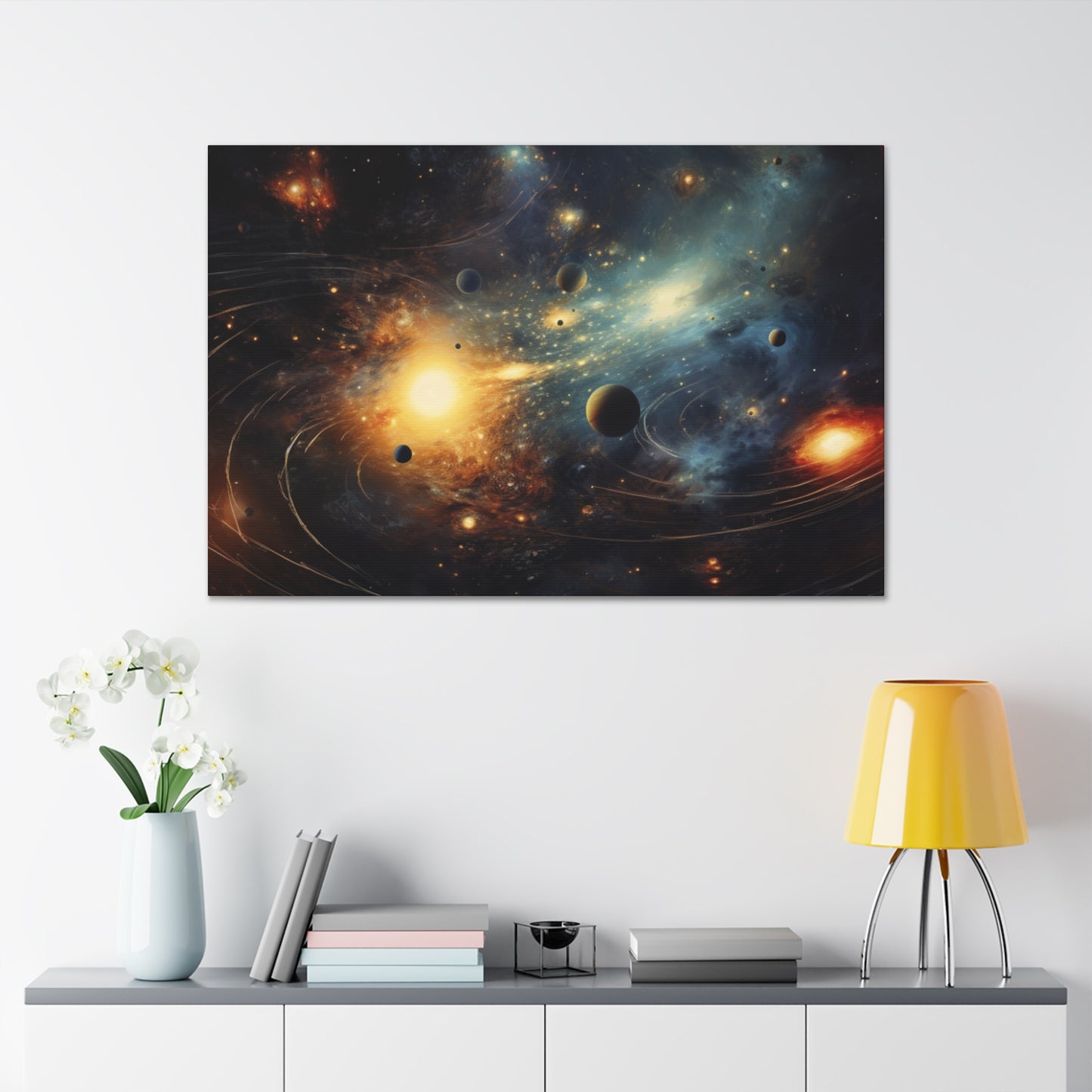 Galaxy Canvas Art