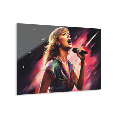 Shake it off, Pop Culture, Color Splash, Concept Art, Acrylic Wall Art