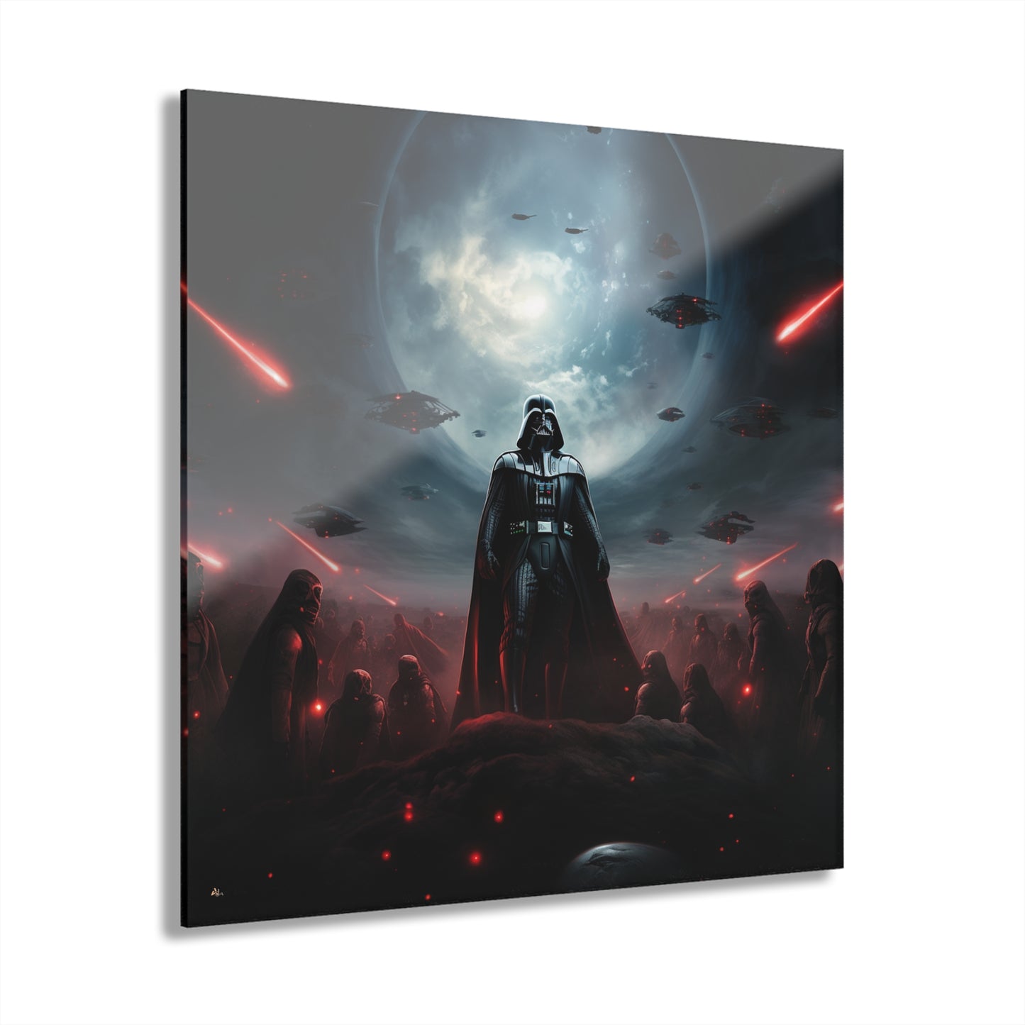 Conqueror Vader, Expression Concept Style, Acrylic Wall Art