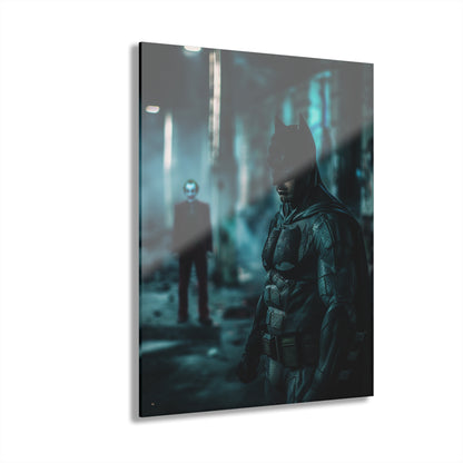 Watch your back, Fan Concept Style Batman, Acrylic Wall Art