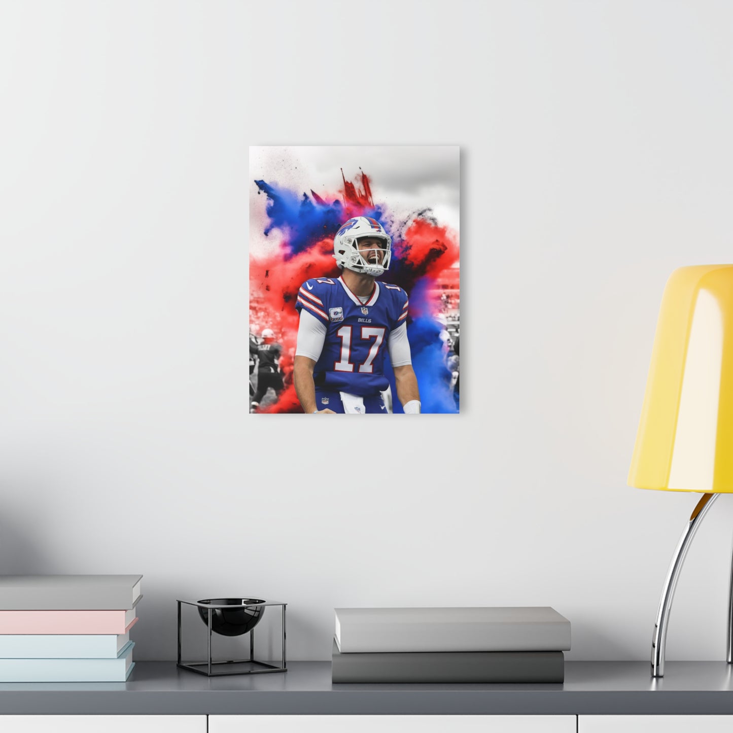 Allen, Bills Fan Concept, Football Lover, Acrylic Wall Art