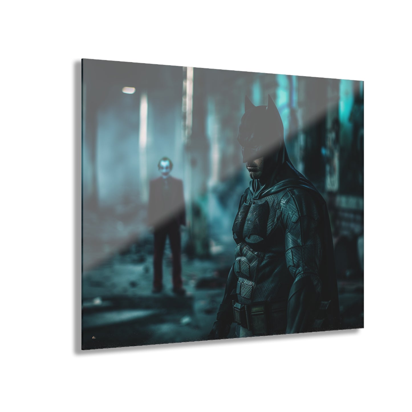 Watch your back, Fan Concept Style Batman, Acrylic Wall Art