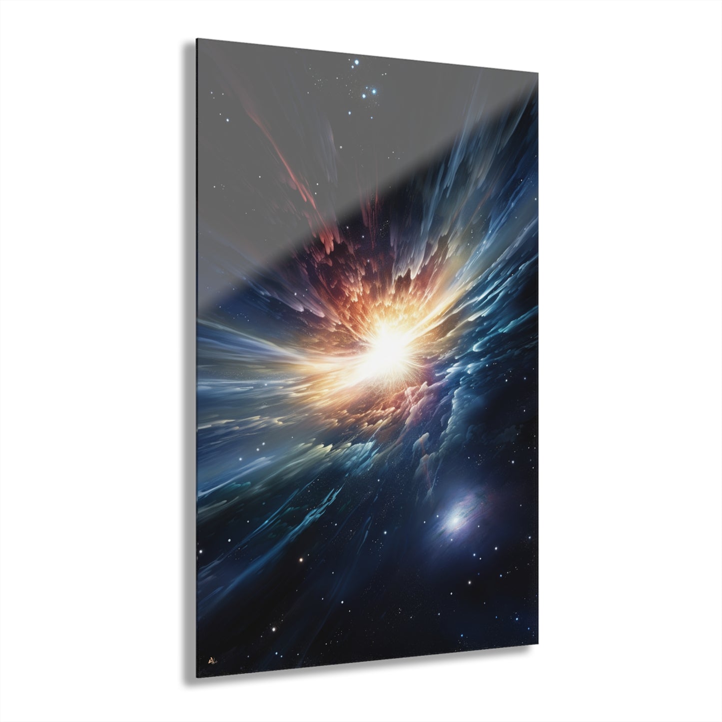 Galaxy Bomb, Space Concept Style, Acrylic Wall Art