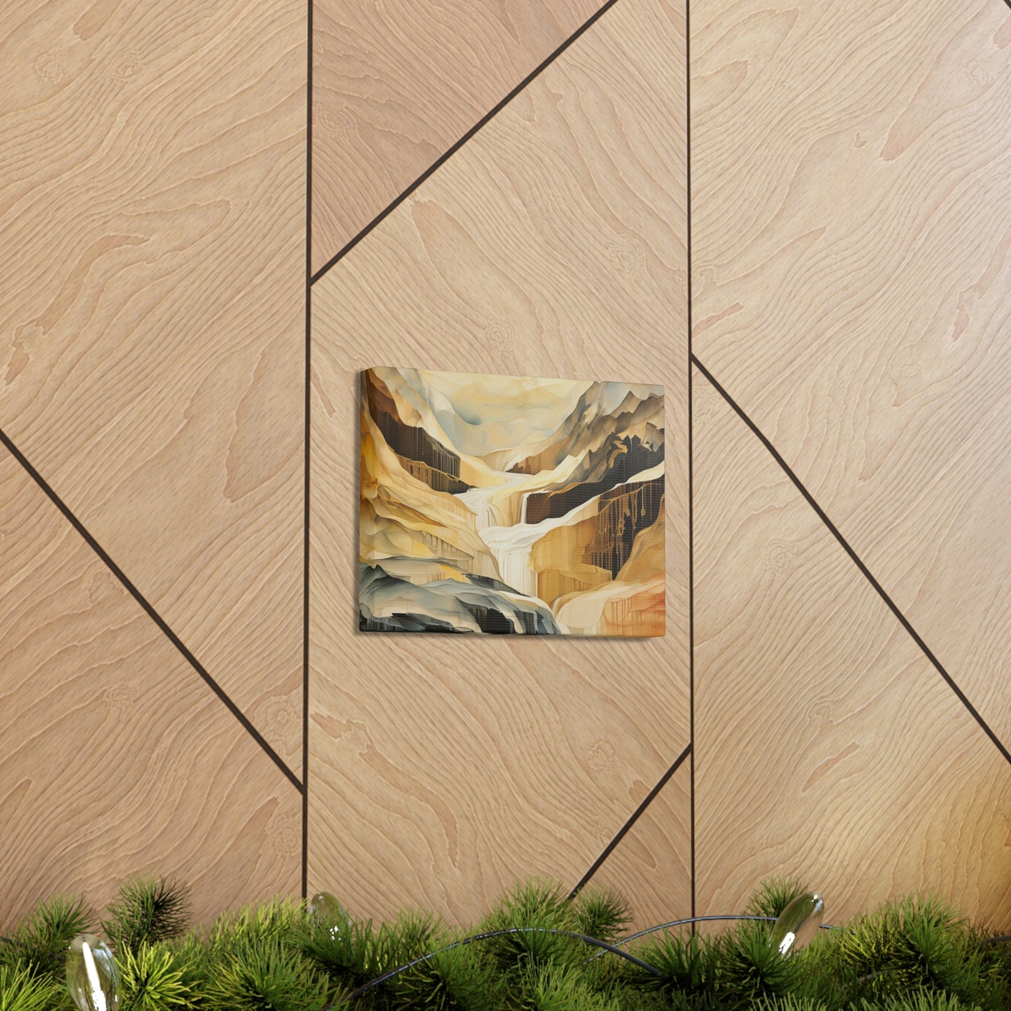 Mountain Range Canvas Art