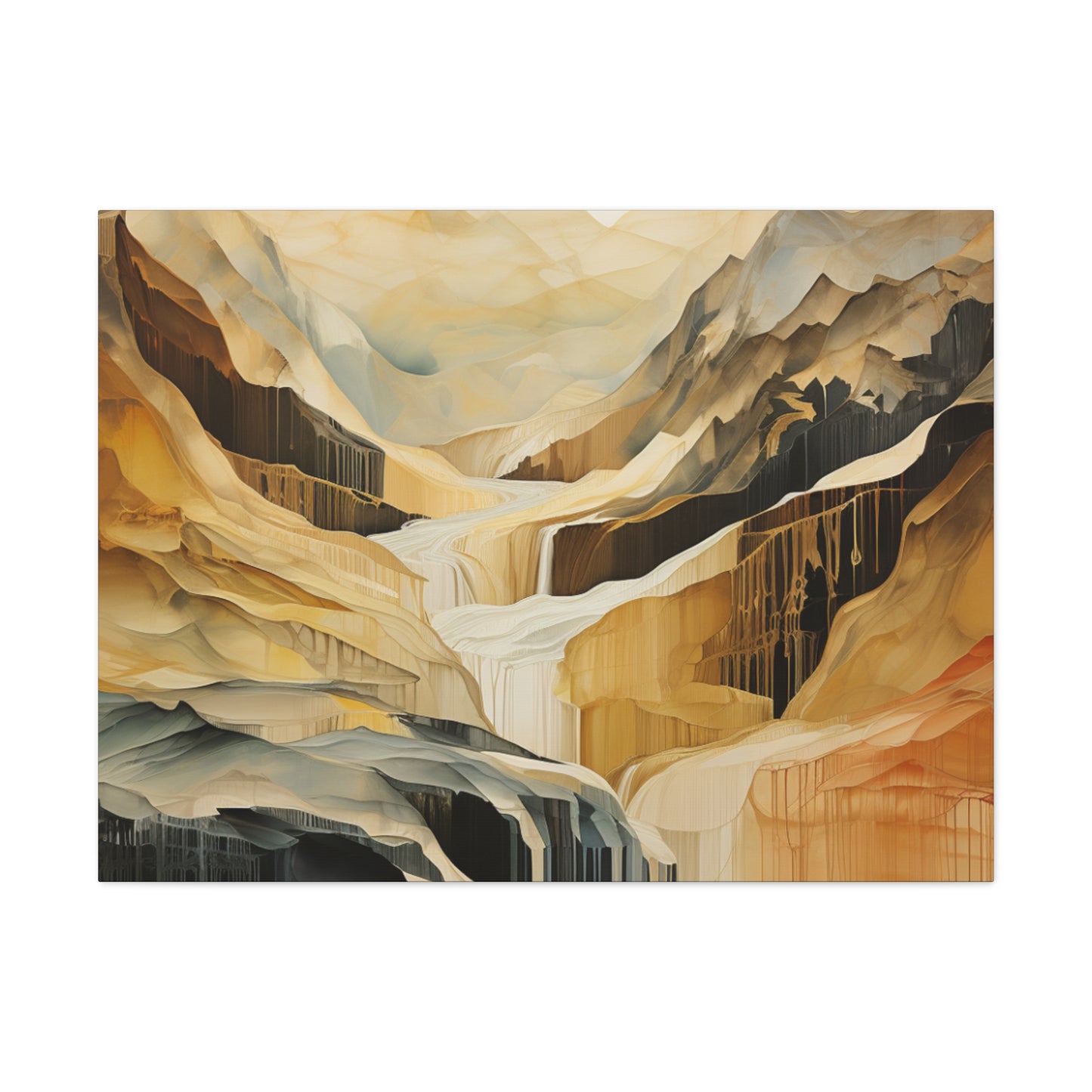 Mountain Range Canvas Art