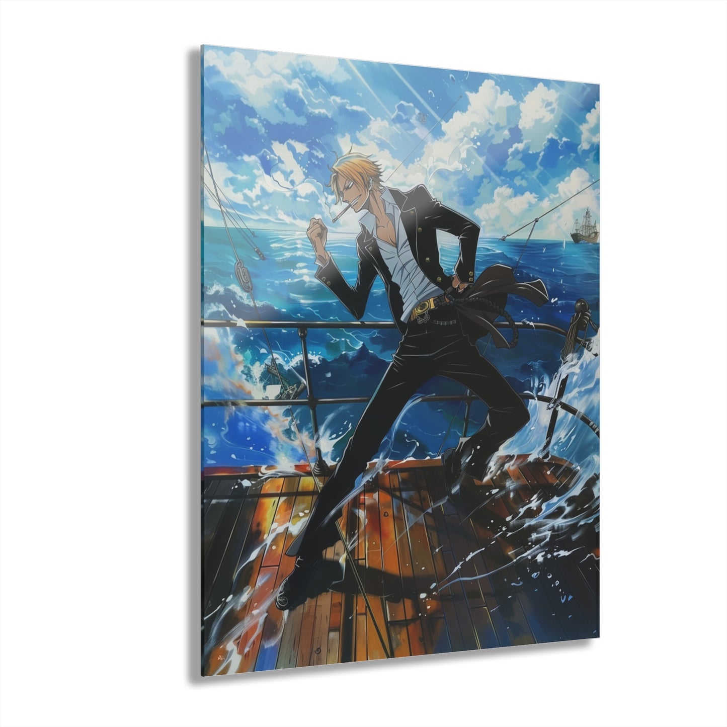 Sanji, The suave chef, One Piece, collectors concept Acrylic Wall Art