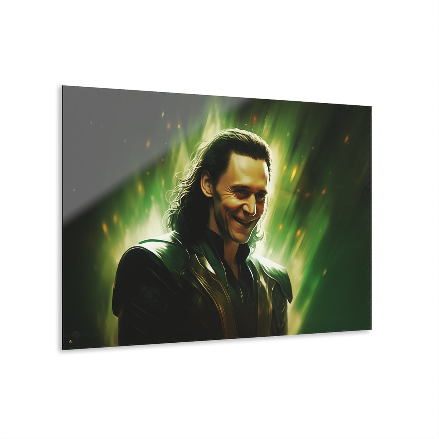 Glorious Purpose, Loki, Marvel Color Splash, Concept Style, Acrylic Wall Art