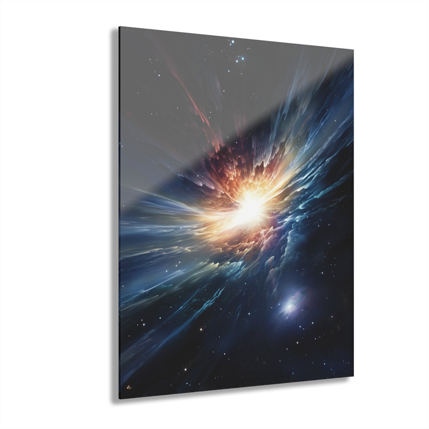 Galaxy Bomb, Space Concept Style, Acrylic Wall Art