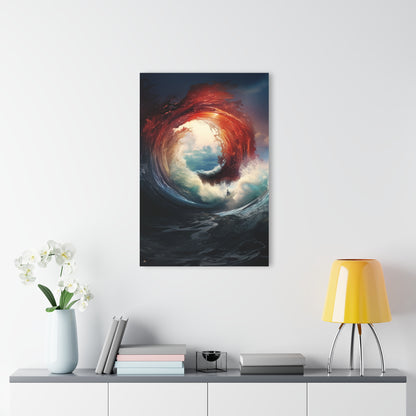 Sea Portal, Abstract Concept Style, Acrylic Wall Art