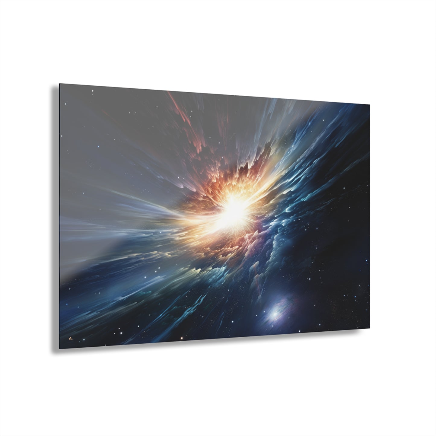 Galaxy Bomb, Space Concept Style, Acrylic Wall Art