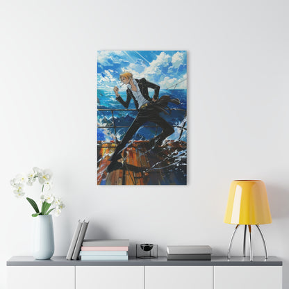 Sanji, The suave chef, One Piece, collectors concept Acrylic Wall Art